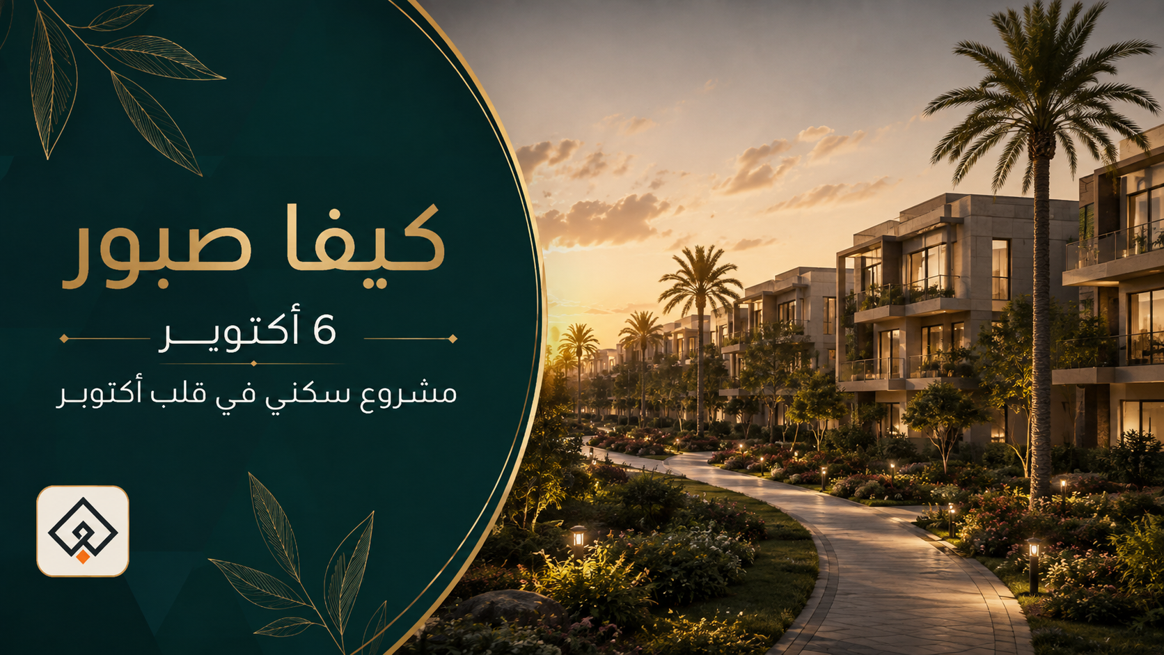كمبوند كيفا الأهلي صبور 6 أكتوبر شقق وتاون وتوين وفيلات