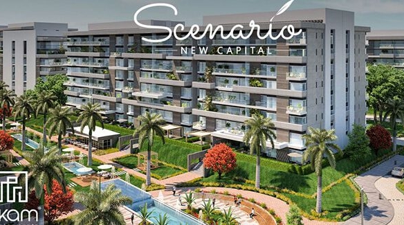 شقة للبيع فى سيناريو 175 م