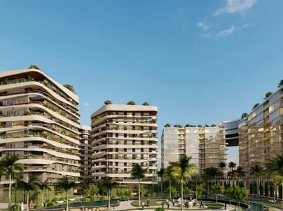 شقة للبيع فى العروبة سكاي لاين سموحة 155 م