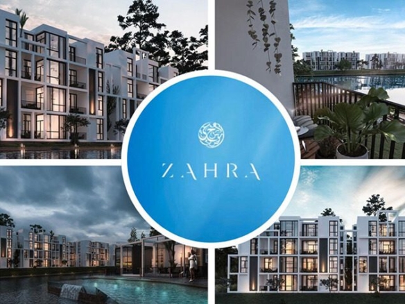 شاليه 74 م للبيع فى زهرة الساحل الشمالي