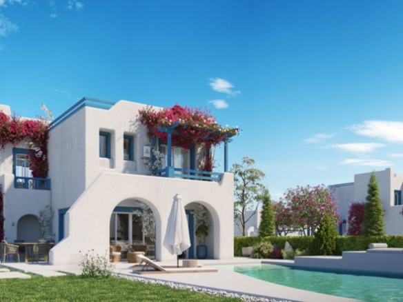 شاليه 113 م للبيع فى ماونتن فيو الساحل الشمالي