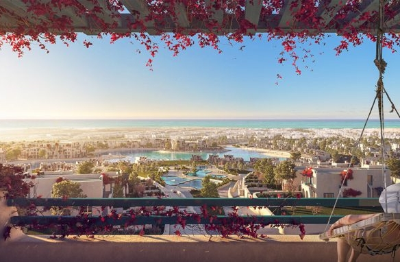 شاليه 158 م للبيع فى ماونتن فيو الساحل الشمالي