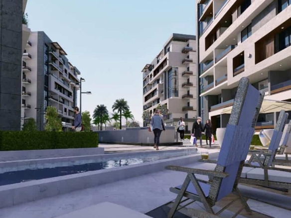 شقة 128 م للبيع فى كابيتال هايتس العاصمة الإدارية