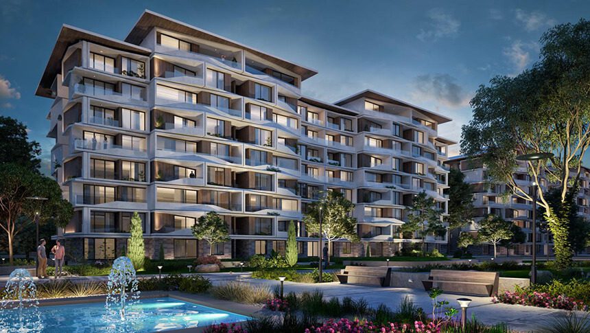 شقة 105 م للبيع فى ميدتاون سكاي العاصمة الإدارية