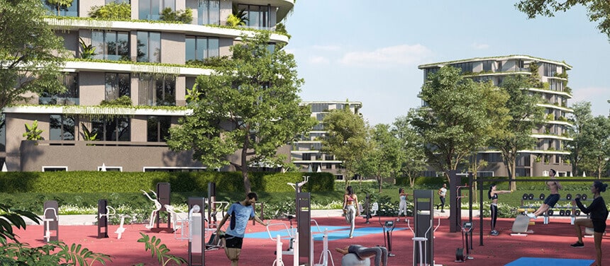 شقة 144 م للبيع فى ارمونيا العاصمة الإدارية