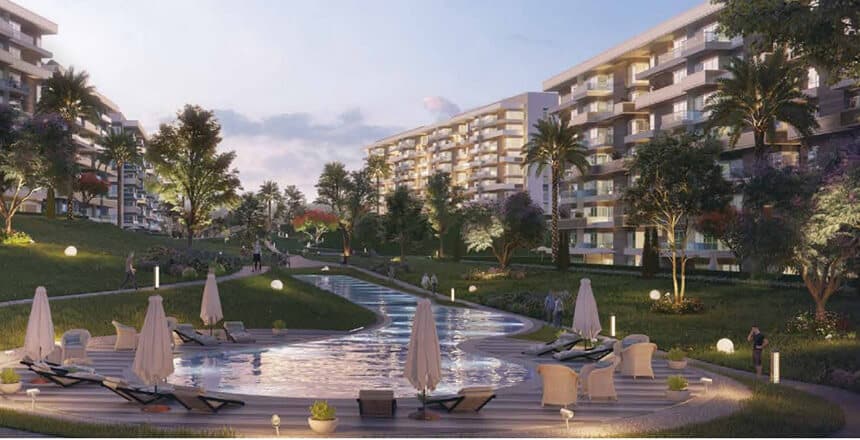 شقة 144 م للبيع فى سيناريو العاصمة الإدارية