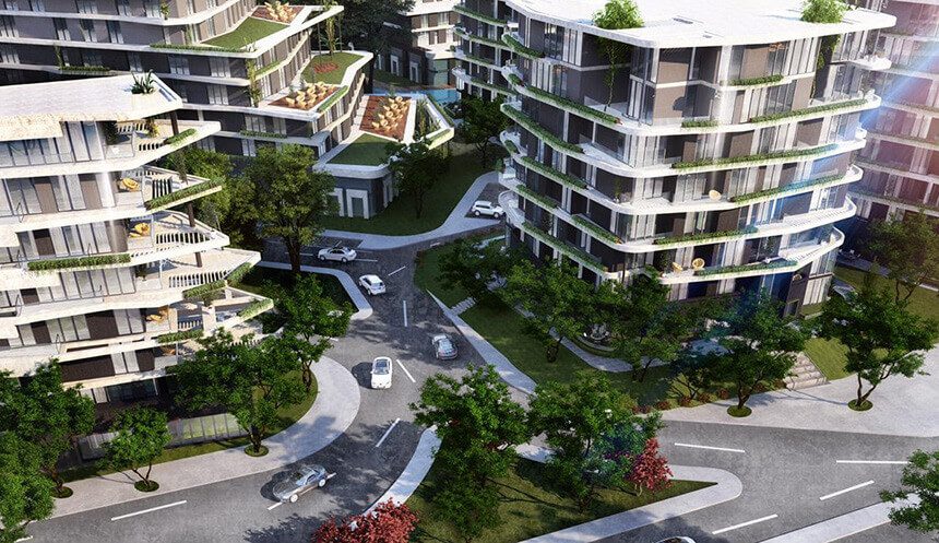 شقة 158 م للبيع فى ارمونيا العاصمة الإدارية