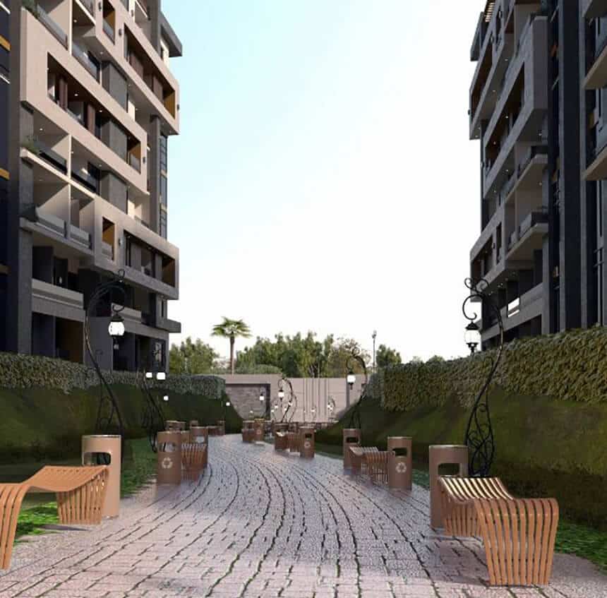 شقة 165 م للبيع فى كابيتال هايتس العاصمة الإدارية