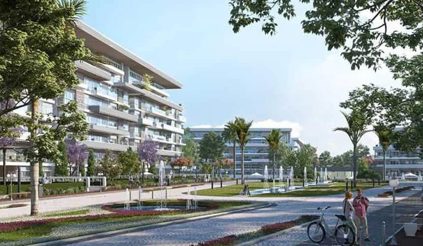 شقة 169 م للبيع فى سيناريو العاصمة الإدارية