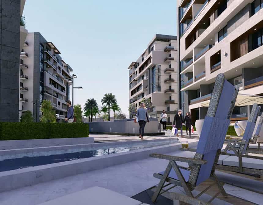 شقة 170 م للبيع فى كابيتال هايتس العاصمة الإدارية