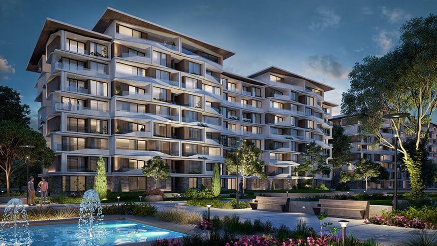 استوديو 90 م للبيع فى ميدتاون سكاي العاصمة الإدارية