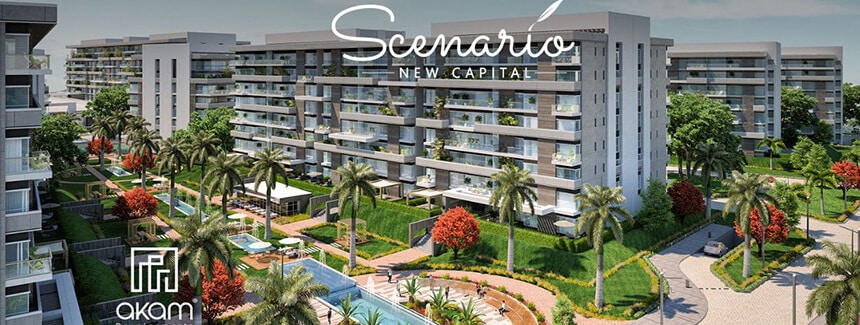 دوبلكس 461 م للبيع فى سيناريو العاصمة الإدارية