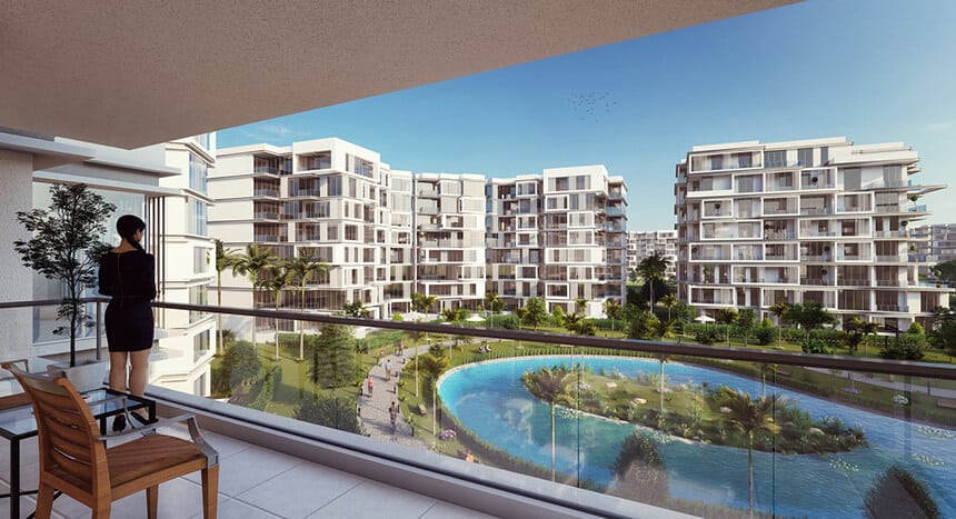 شقة 131 م للبيع فى انترادا العاصمة الإدارية