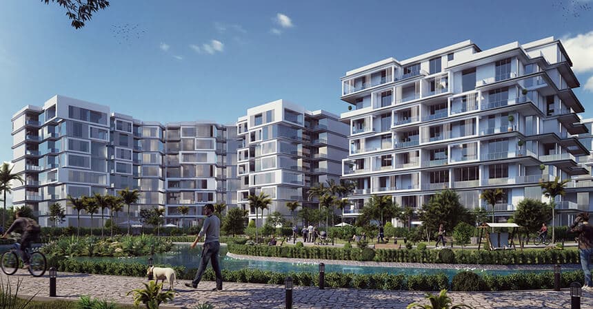 شقة 160 م للبيع فى انترادا العاصمة الإدارية