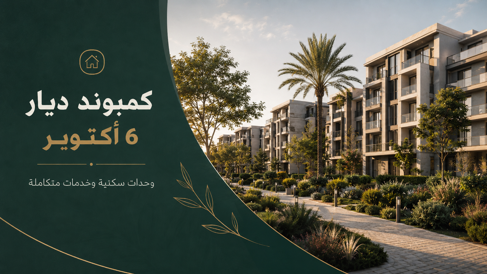 كمبوند ديار II من تعمير في 6 أكتوبر وحدات سكنية وخدمات متكاملة
