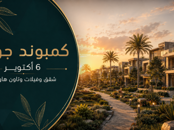 كمبوند جولز 6 أكتوبر من إنرشيا شقق وفيلات وتاون هاوس