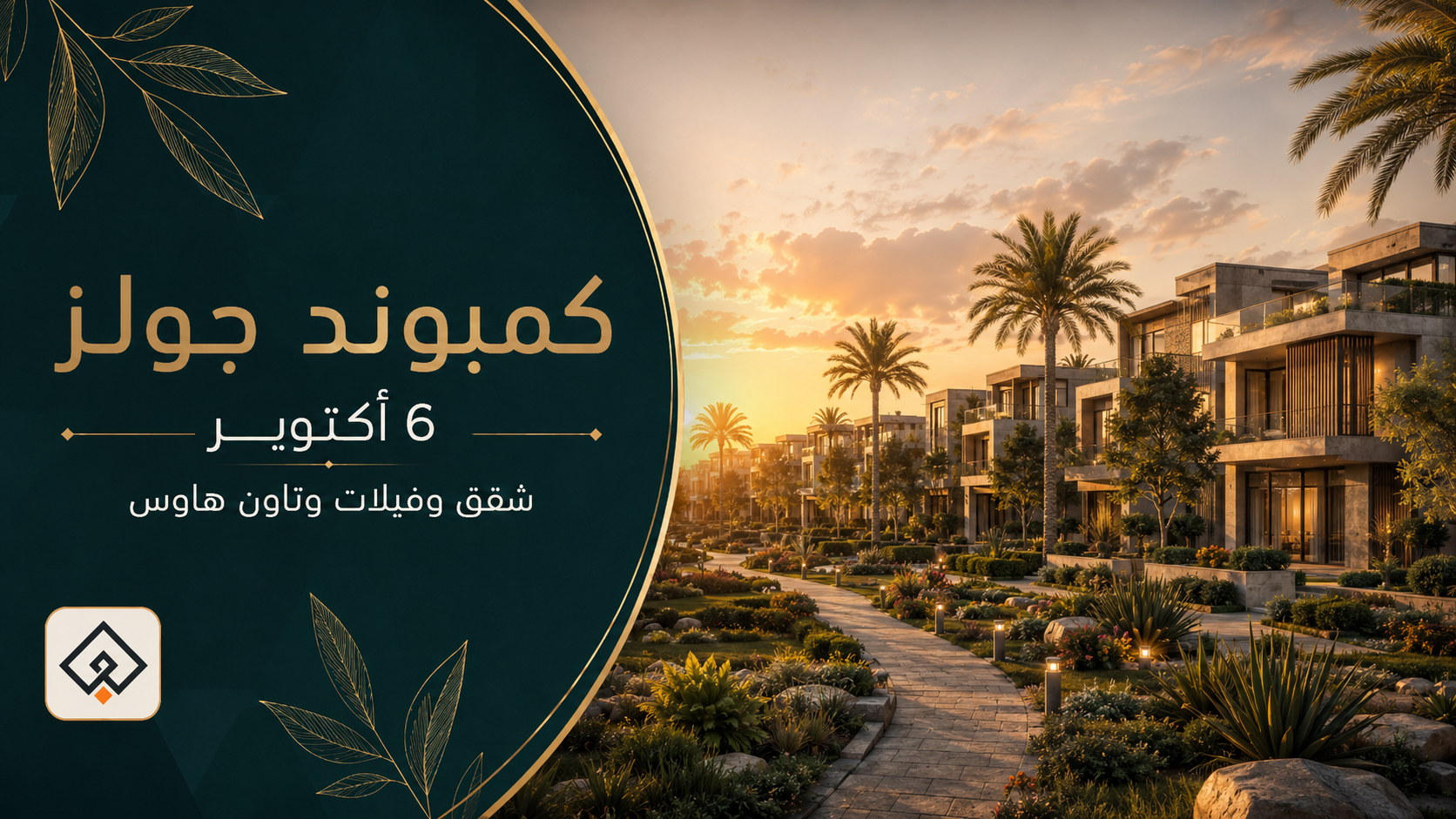 كمبوند جولز 6 أكتوبر من إنرشيا شقق وفيلات وتاون هاوس
