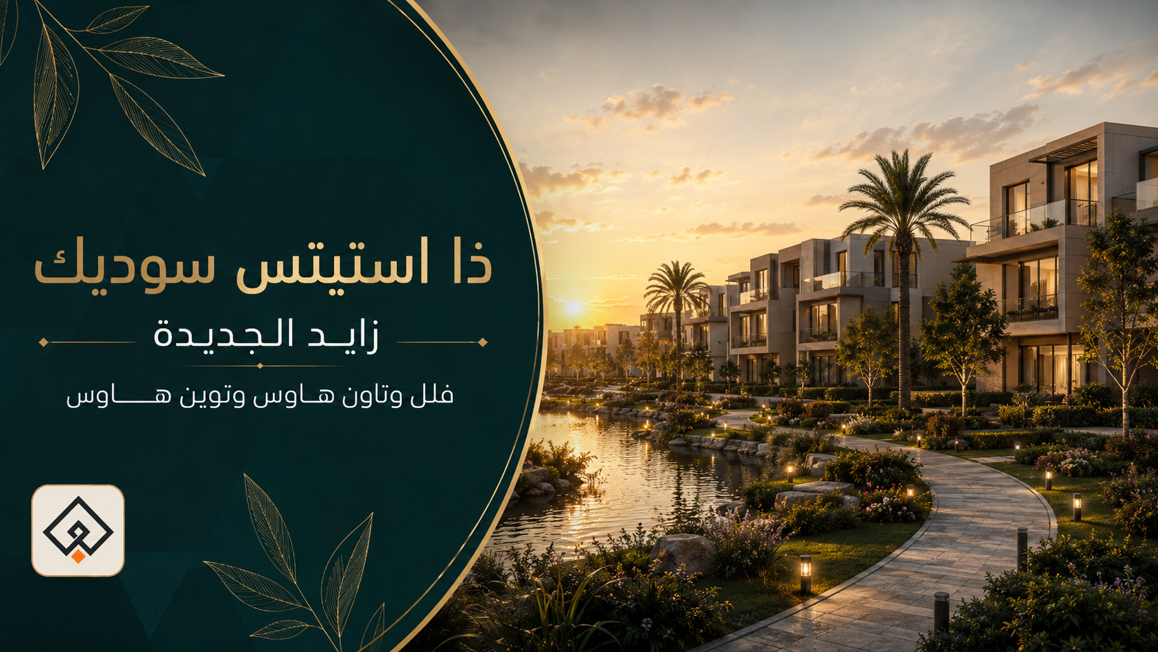 كمبوند ذا استيتس سوديك في زايد الجديدة فلل وتاون وتوين هاوس