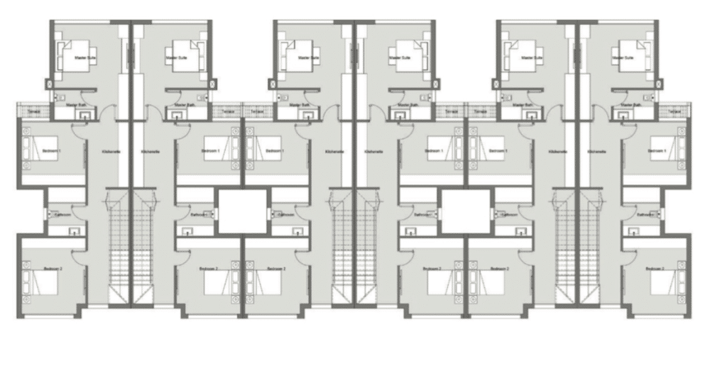 تاون هاوس 190 م للبيع في بالم هيلز التجمع الخامس
