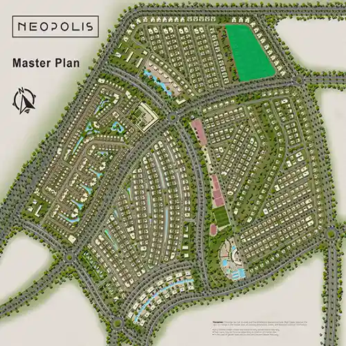 تصميم كمبوند نيوبوليس مدينة المستقبل