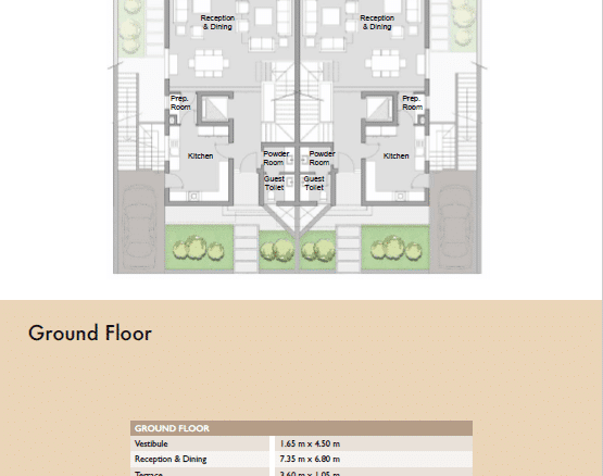 توين هاوس 225 م للبيع في بالم هيلز الإسكندرية