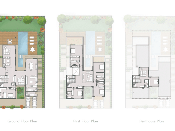 فيلا 539 م للبيع في بالم هيلز التجمع الخامس