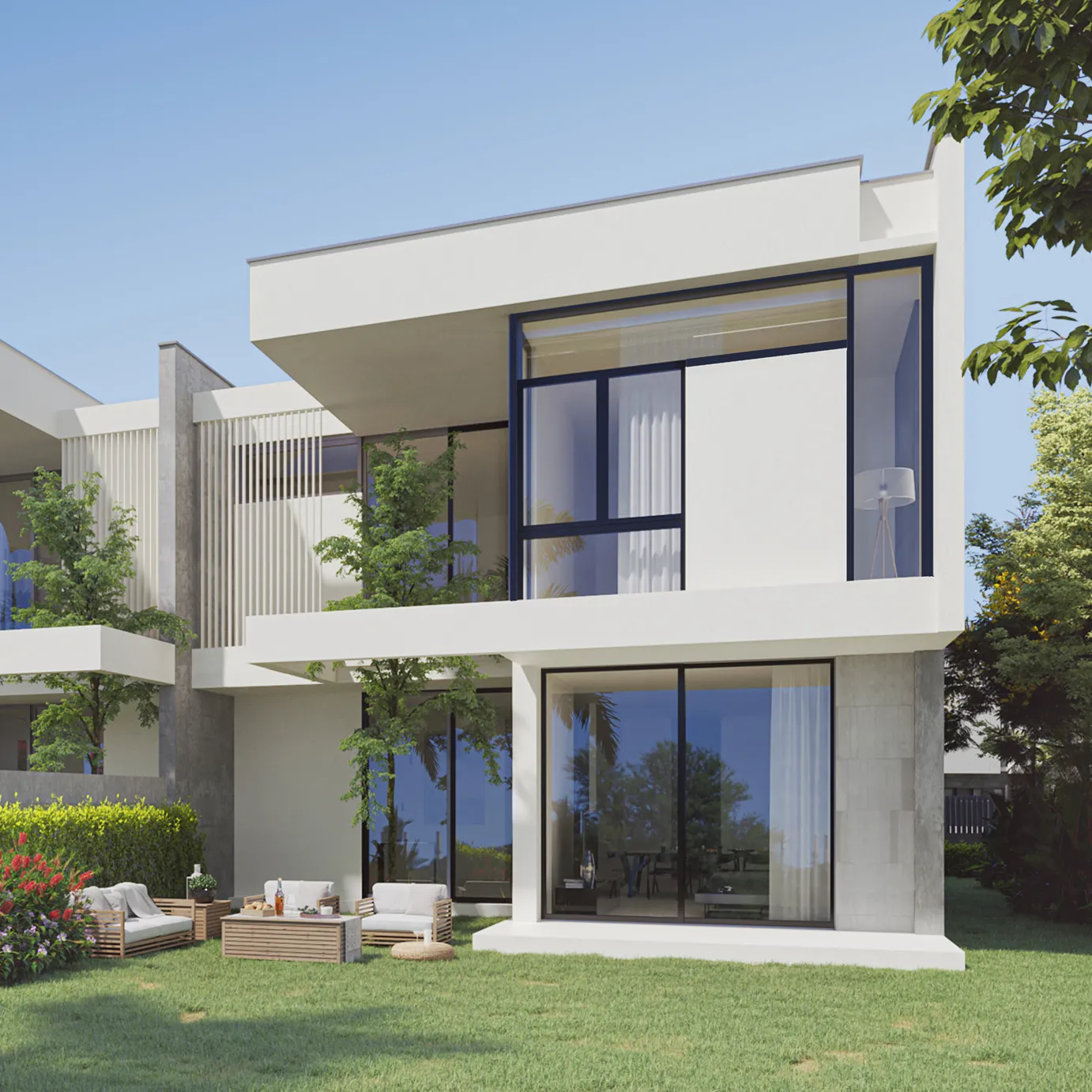 واجهات الفلل في جيزين