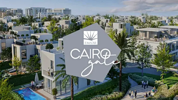 وحدات سكنية ومساحات خضراء داخل مجتمع كايرو جيت الشيخ زايد