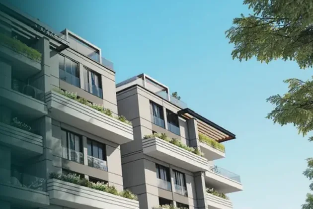 واجهات مبانٍ سكنية في دي جويا العاصمة الإدارية